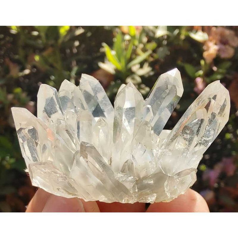 Drusa de Quartzo Branco