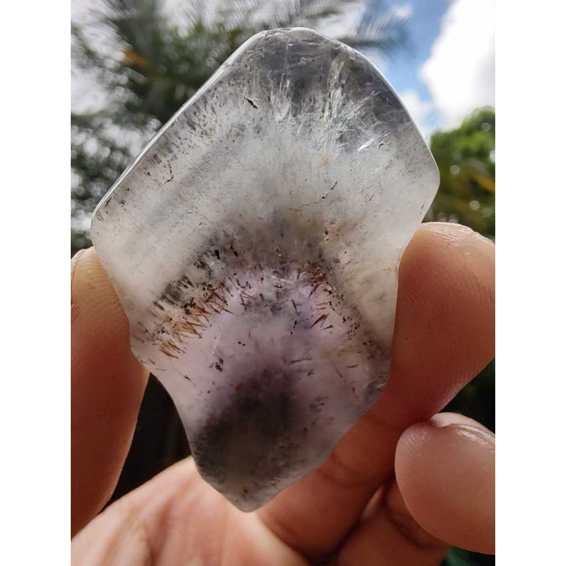 Chapa de Ametrino Cacoxonita