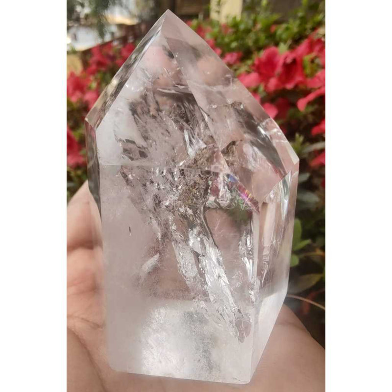 Ponta de Quartzo Branco