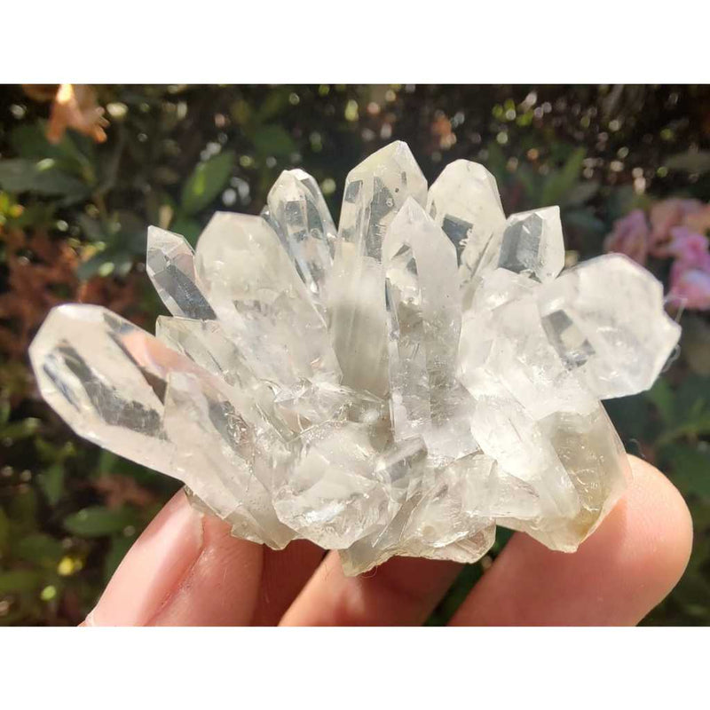 Drusa de Quartzo Branco