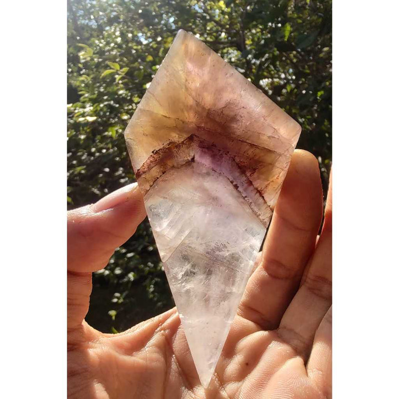 Ametrina Super Sete Cacoxenitas - Chapa