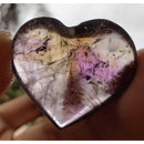 Coração de Ametrino Polido