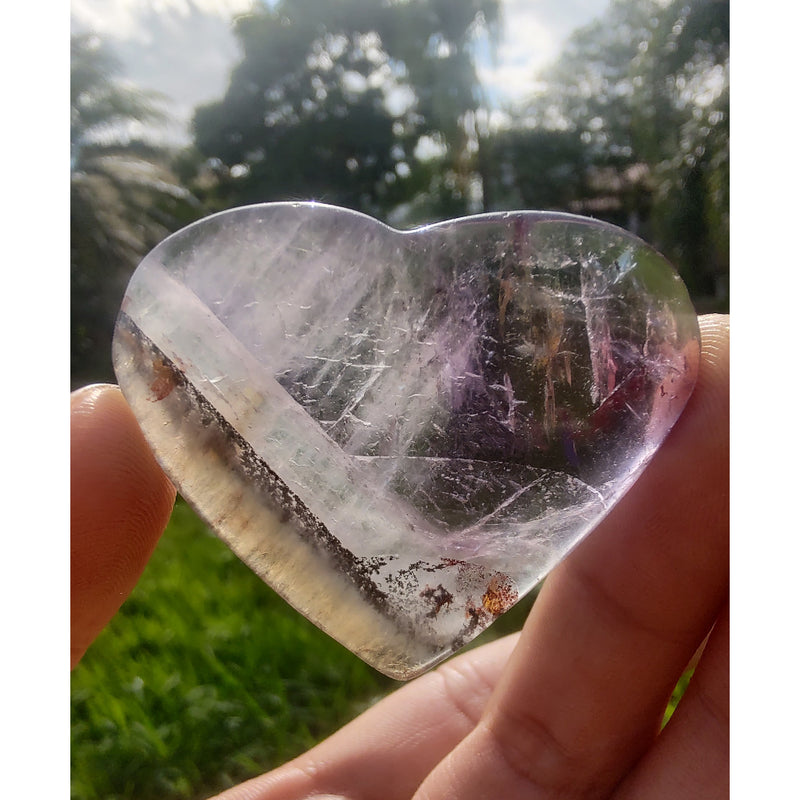 Coração de Ametrino Super Seven