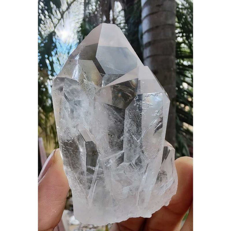 Ponta de Quartzo Branco