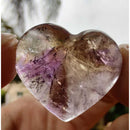 Coração de Ametrino Polido