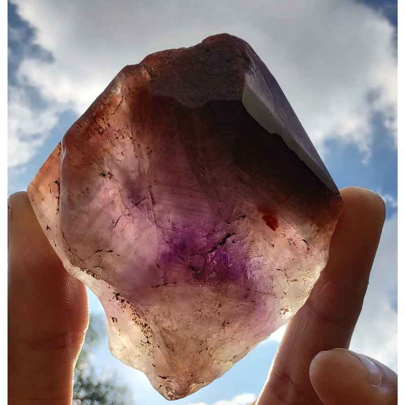 Ponta de Aurelita Red Cap Cacoxenita