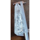 Ponta de Quartzo Branco/ Inclusão de Arco-Íris