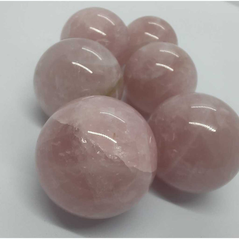 Bola de Quartzo Rosa