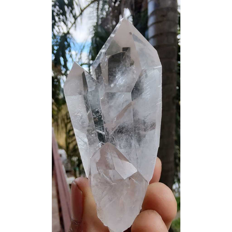 Ponta de Quartzo Branco