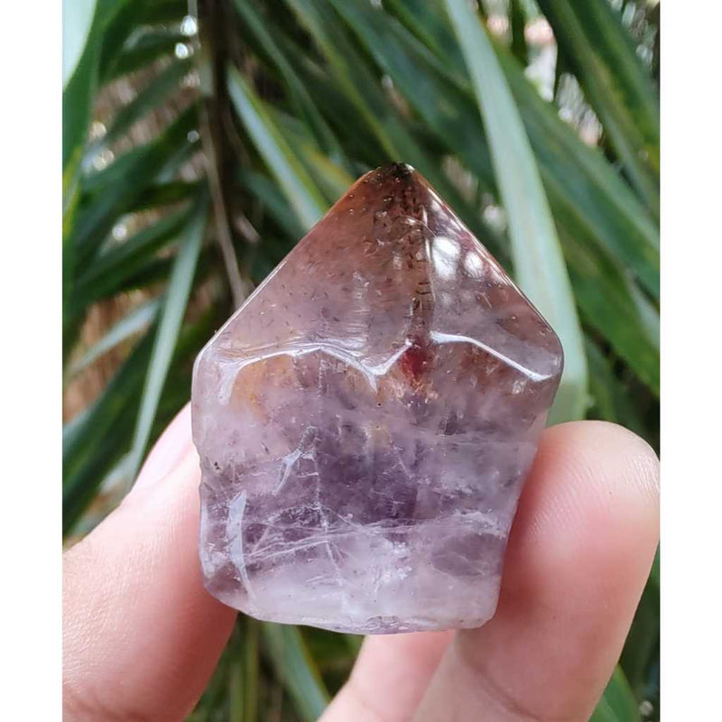 Pontinha Polida de Aurelite Vermelha