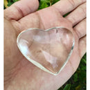 Coração de Quartzo Branco