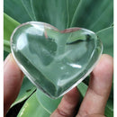 Coração de Quartzo Branco