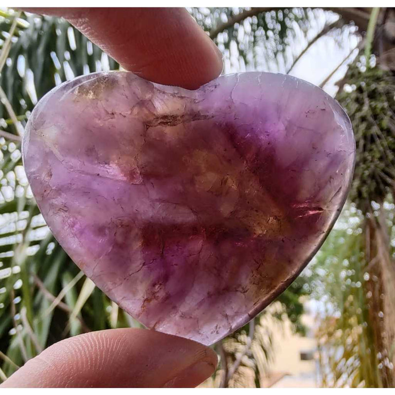 Coração de Ametrino Super Seven